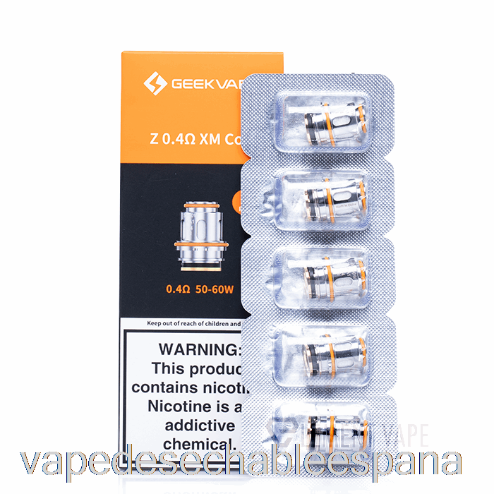 Bobinas De Repuesto De Malla Vape Desechable España Geek Vape Zeus Bobinas 0.4ohm Z Xm